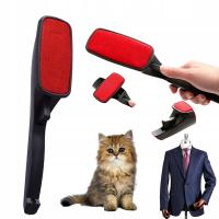 SZCZOTKA DO CZYSZCZENIA UBRAŃ Z WŁOSÓW SIERŚCI TAPICERKI OBROTOWA