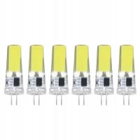 G4 ŻARÓWKA LED COB 9W 220 V BIAŁA MOCNA 6 SZT