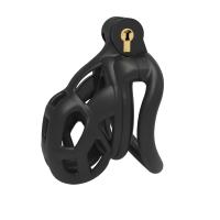 МУЖСКОЙ ПОЯС ВЕРНОСТИ КЛЕТКА ДЛЯ ПЕНИСА ЧЕРНЫЙ БДСМ FEMDOM S