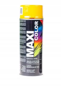 Lakier akrylowy Motip Maxi Color żółty 400 ml