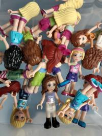 Lego oryginalne Minifigurki Friends dla dziewczynki losowe 10 szt + gratis
