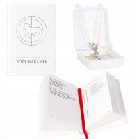 Набор Розария Книга Первое Причастие Сувенир Для Детей Четки