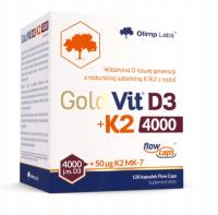Olimp Gold-Vit D3 + K2 4000 120 kapsułek
