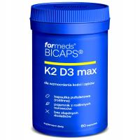 FORMEDS BICAPS K2 D3 MAX 60 kap.