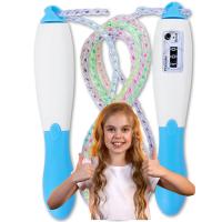 Skakanka z licznikiem REGULOWANA różne kolory dla aktywnych dzieci 3 4 5 6