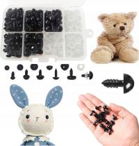 151X БЕЗОПАСНЫЕ СМЕННЫЕ ГЛАЗА ЛЮВЕРСЫ НОСОВЫЕ УПОРЫ ДЛЯ ИГРУШЕК ПЛЮШЕВЫЙ МИШКА ТАЛИСМАН МЯГКАЯ ИГРУШКА