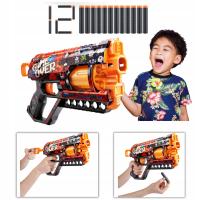 X-Shot pistolet Skins Griefer Game Over - 12 strzałek, zasięg 27 m