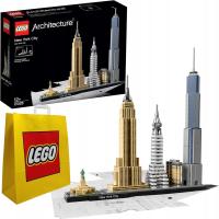 LEGO Architecture 21028 Nowy Jork + Duża Torba Lego