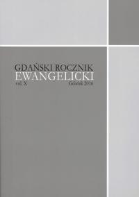 Gdański Rocznik Ewangelicki 2016 vol. X 10