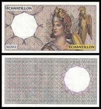 FRANCJA ÉCHANTILLON ~1980 UNC