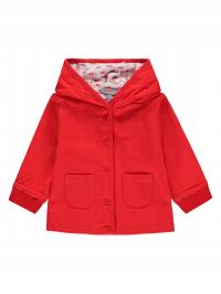 Niemowlęca bluza z kapturem czerwona Kanz