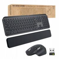 Logitech MX Keys combo for Business Gen 2 klawiatura Dołączona myszka RF Wi