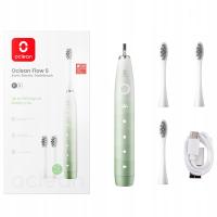 OCLEAN Flow s Sonic зубная щетка зеленый 3 насадки набор