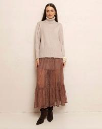 SWETER GOLF LEMONADA BEŻOWY