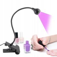 LAMPA UV 3W DO PAZNOKCI MINI NAIL GOOSENECK