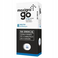 Maxigra Go 25 mg x 8 tabl. Паул.