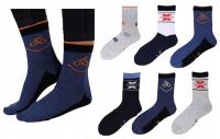 SKARPETKI CHŁOPAK SKARPETY BAWEŁNIANE KOLOROWE WZORY YOCLUB 6-PAK 35-38