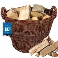 KOSZ WIKLINOWY DO PRZECHOWYWANIA OWOCÓW WARZYW ZABAWEK DREWNA KWIATÓW 50 CM