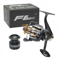 KOŁOWROTEK SPINNINGOWY WĘDKARSKI EFB 2000 Z PRZEDNIM HAMULCEM SPŁAWIK -SPIN