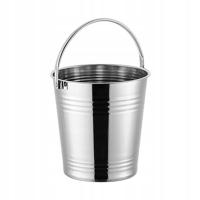 Wiaderko na lód 1.7L Stal nierdzewna Utrzymuj chłodzenie lodu Dłuższy wielozadaniowy środek