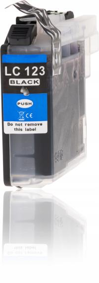 TUSZ DO DRUKARKI BROTHER LC123 DCP-J132W DCP-J152W BLACK CZARNY XL