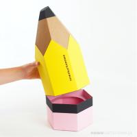 Ołówek - pudełko na drobiazgi Nowe Kartonowe