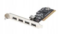 Новый контроллер 5 x USB 2.0 PCI карты 480MBPS! NAA2