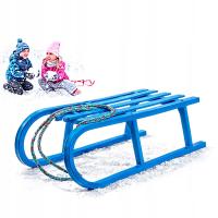 Polskie SANKI z tworzywa sztucznego KUGOsnow WYTRZYMAŁE + mocny sznurek