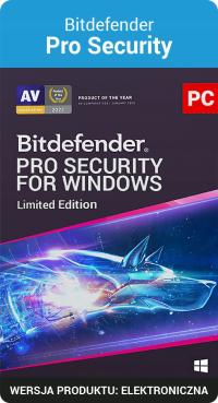 Bitdefender Pro Security for Windows - Limited Edition 10 st. / 12 miesięcy ESD