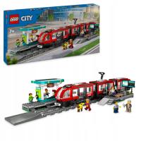 LEGO City 60423 городской трамвай со станцией