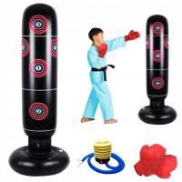 Worek treningowy rękawice bokserskie worek bokserski zestaw dla dzieci