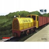 Локомотив WLS40, модель Angraf 1/25 Вт