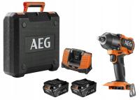 Гайковерт AEG bss18mtf12bl-402c 2 x 4.0 AH