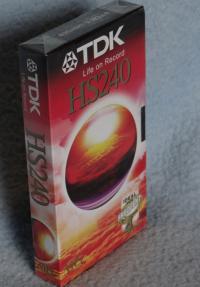 Kaseta VHS TDK HS 240