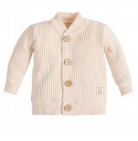 MAKOMA ДЕТСКАЯ ТОЛСТОВКА НА ПУГОВИЦАХ ИЗ ХЛОПКА В ПОЛОСКУ 56