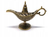 Mini Kadzielnica do kadzideł żywicowych Rustykalna Lampa Alladyna + gratis