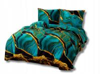 GRUBA POŚCIEL PLUSZOWA POLAROWA MIŚ 160x200 3-CZĘŚCIOWA ZIMOWA MINERAŁ 3137