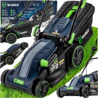 РЕГУЛИРУЕМАЯ ЭЛЕКТРИЧЕСКАЯ ГАЗОНОКОСИЛКА ЛЕГКАЯ СИЛЬНАЯ БОЛЬШАЯ КОРЗИНА WUBER