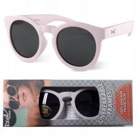 Okulary Przeciwsłoneczne Dziecięce Real Shades Chill Lilac Fashion 2-4 lat