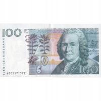 Banknot, Szwecja, 100 Kronor, 1986-1992, KM:57a, U