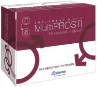 Multiprosti Wspiera Funkcjonowanie Prostaty i Sprawność Seksualną 30 Kaps