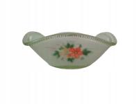 Szklana dekoracyjna stara salaterka