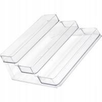 OSZCZĘDZAJĄCY MIEJSCE 3-POZIOMOWY PRZEZROCZYSTY STOJAK NA PRZYPRAWY DO SZAFKI ORGANIZER