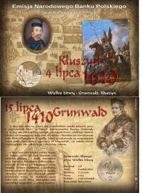 Blister 2 zł (2010) - Grunwald 1410, Kłuszyn 1610 Wielkie bitwy