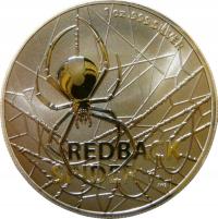 1$ AUSTRALIA 2020 PAJĄK REDBACK SPIDER Ag 999 Oz