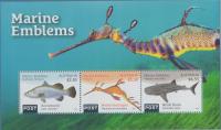 Australia 2024 Znaczki Blok ** ryby rekin