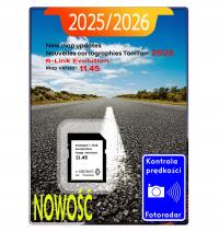 NAJNOWSZA MAPA RENAULT R-LINK EVOLUTION 2025/2026 11.45 TOMTOM EU RADARY