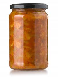 LECZO WARZYWNE Z KIEŁBASĄ Z JELENIA - 900 ml - domowy wyrób z KASZUB