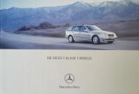 Mercedes-Benz Die neuen C-Klasse T-Modelle Katalog Prospekt wielostronicowy