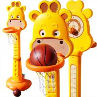 Баскетбольный набор жираф корзина мяч 3in1 регулируемый щит кольцо